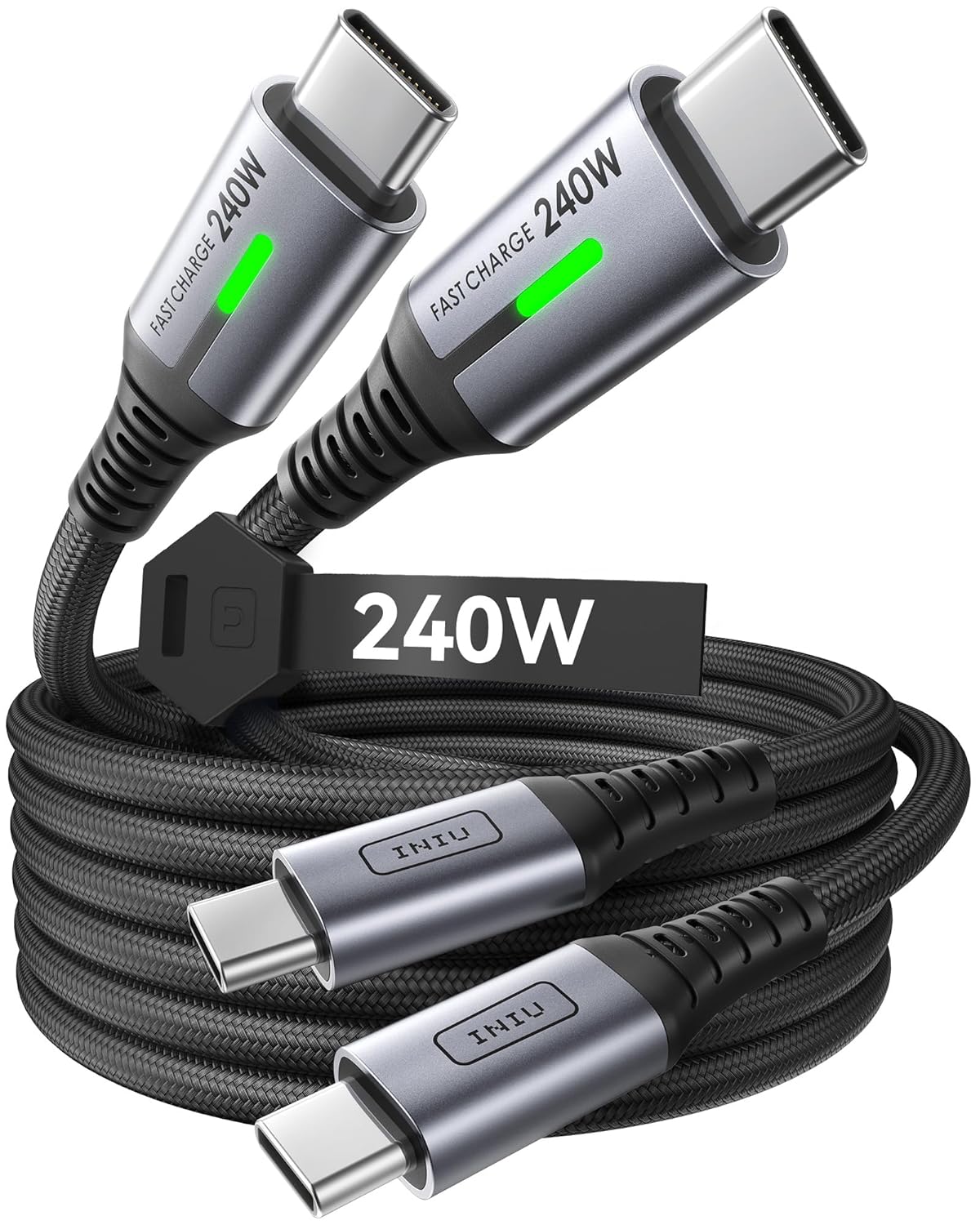 Future-proof your charging with this INIU 240W cable 2-pack.