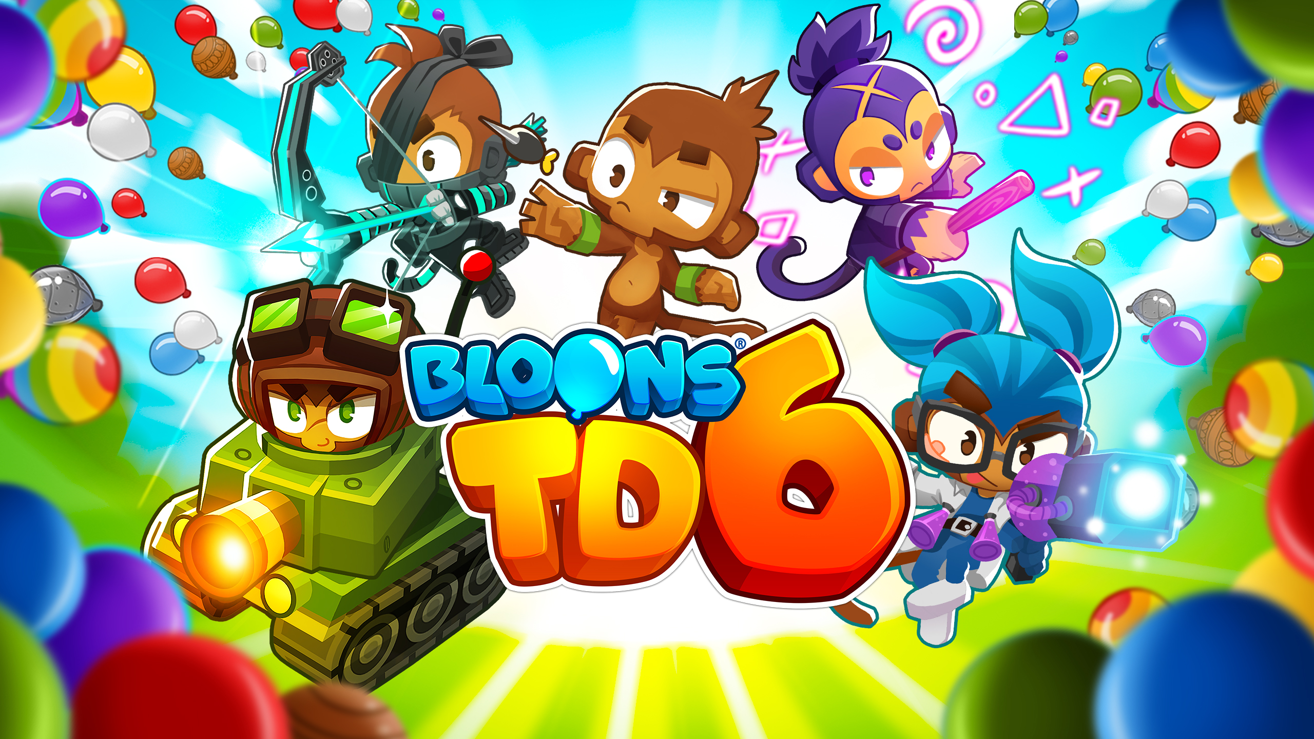 unleash your monkey army: bloons td 6 is free!